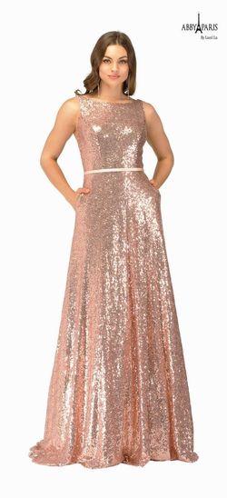 Style 981023 Lucci Lu Gold Size 2 Military Black Tie Straight Dress on Queenly