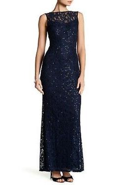 Marina Black Size 14 Sequin Jewelled Straight Dress on Queenly