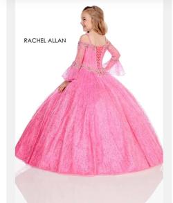 Rachel Allan Pink Size 10 Corset Girls Size Cut Out Ball gown on Queenly