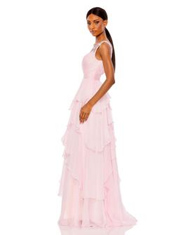 Style 68035 Mac Duggal Pink Size 2 A-line Dress on Queenly