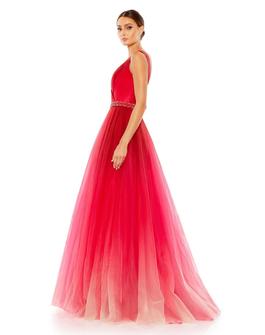 Style 20378 Mac Duggal Red Size 18 Plus Size Prom Ball gown on Queenly