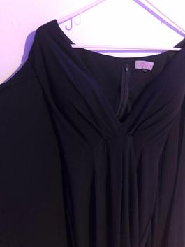 Jovani Black Size 6 Interview Floor Length Jumpsuit Dress on Queenly