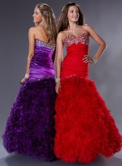 Style 16609 Tiffany Designs Red Size 8 Tall Height 50 Off $300 Mermaid Dress on Queenly