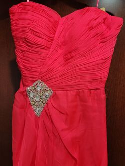 Style 1013 Aspeed USA Red Size 4 $300 A-line Dress on Queenly
