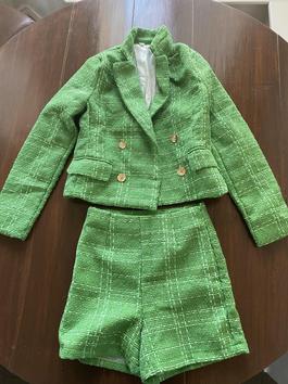 Green Size 2 Romper/Jumpsuit Dress on Queenly