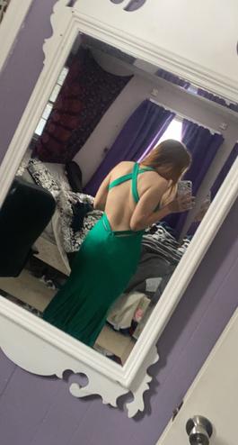 Jovani Green Size 8 Prom $300 Mermaid Dress on Queenly