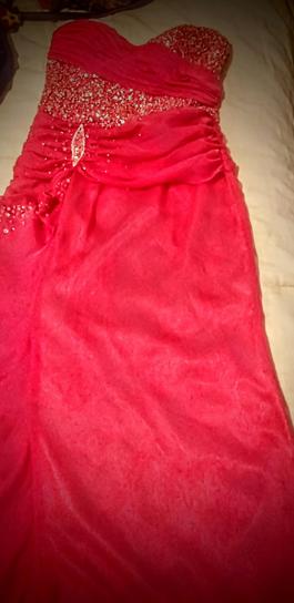 Pink Size 12 Train Dress on Queenly