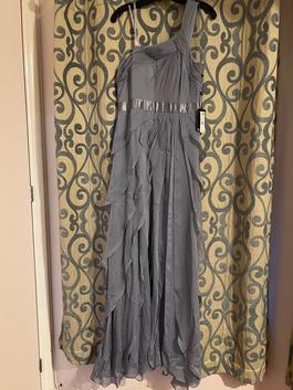 Silver Size 10 Straight Dress on Queenly