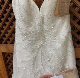 Demetrios White Size 12 70 Off Floor Length A-line Dress on Queenly