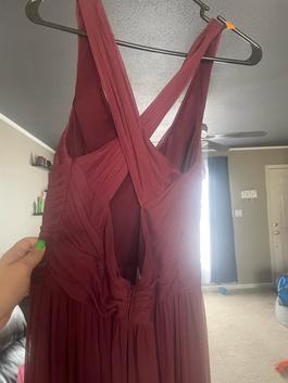 David's Bridal Red Size 6 $300 A-line Dress on Queenly
