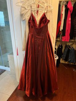 Sherri Hill Red Size 16 Floor Length $300 Ball gown on Queenly