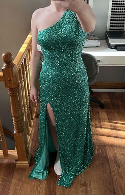 Scala Green Size 0 Floor Length Mermaid Dress on Queenly
