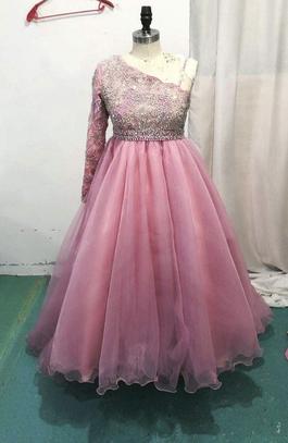 One More Couture Pink Size 0 Tulle $300 Ball gown on Queenly