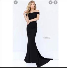 Sherri Hill Black Size 2 Sorority Formal 50 Off Jersey A-line Dress on Queenly