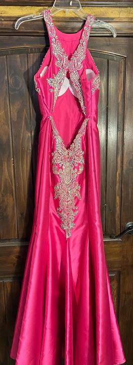 MoriLee Pink Size 4 Floor Length Mermaid Dress on Queenly