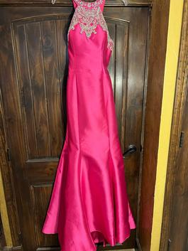 MoriLee Pink Size 4 Floor Length Mermaid Dress on Queenly