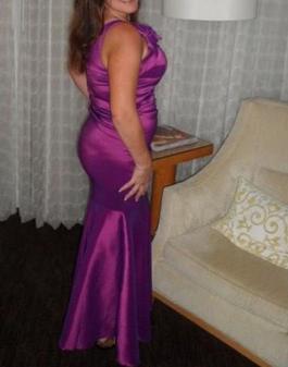 Purple Size 12 Mermaid Dress on Queenly