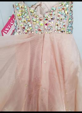 MoriLee Multicolor Size 4 $300 Train Dress on Queenly