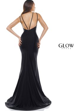 Style G866 Colors Black Tie Size 0 $300 Side slit Dress on Queenly