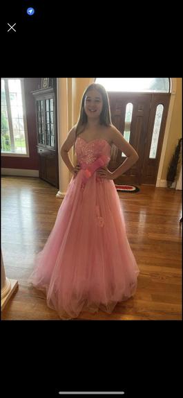 Jovani Pink Size 00 $300 Ball gown on Queenly