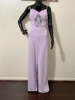 Purple Size 12 Jumpsuit Dress on Queenly