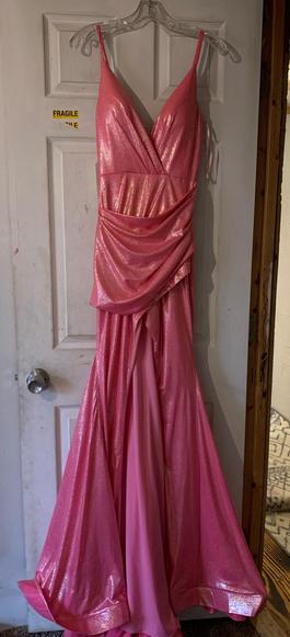 Ashley Lauren Pink Size 0 $300 Pageant Mermaid Dress on Queenly