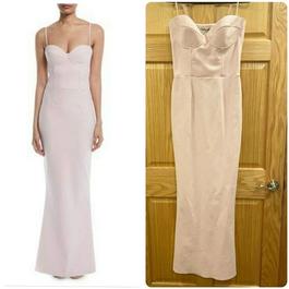 Chiara Boni Pink Size 10 Floor Length Bustier Straight Dress on Queenly