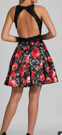 Dave and Johnny Multicolor Size 6 Homecoming A-line Dress on Queenly