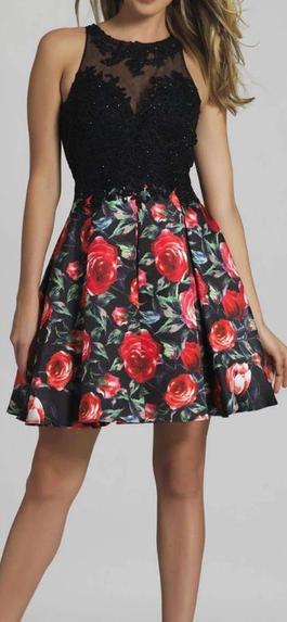 Dave and Johnny Multicolor Size 6 Homecoming A-line Dress on Queenly