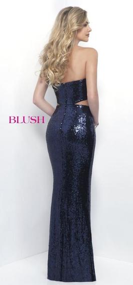 Blush Prom Blue Size 6 $300 Straight Dress on Queenly