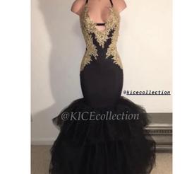 Kice collection Black Size 0 Floor Length Mermaid Dress on Queenly