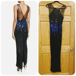 Parker Multicolor Size 10 Sequined 50 Off Euphoria Sheer Cocktail Dress on Queenly