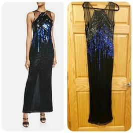 Parker Multicolor Size 10 Sequined 50 Off Euphoria Sheer Cocktail Dress on Queenly