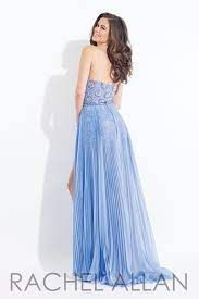 Style 4072 rachel allan Purple Size 2 Sweetheart Embroidery Jumpsuit Dress on Queenly