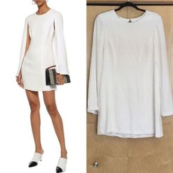A.L.C. White Size 4 A-line Mini 70 Off Cocktail Dress on Queenly