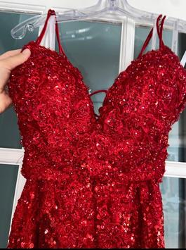 Sherri Hill Red Size 0 $300 Straight Dress on Queenly