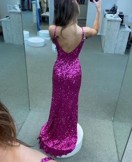 Sherri Hill Purple Size 00 Medium Height Prom A-line Dress on Queenly