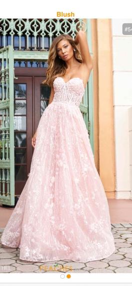Sherri Hill Pink Size 6 Floor Length Prom Ball gown on Queenly