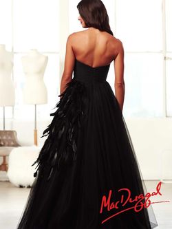 Style 6374H Mac Duggal Black Size 8 Jewelled Ball gown on Queenly