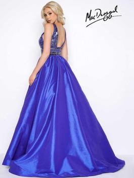 Style 48463A Mac Duggal Royal Blue Size 12 Jumpsuit Dress on Queenly