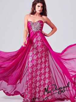 Style 78437M Mac Duggal Pink Size 0 Sequin Floor Length Sequined A-line Dress on Queenly
