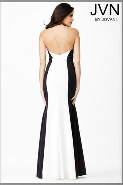 Style 31454 Jovani Black Size 12 $300 Straight Dress on Queenly