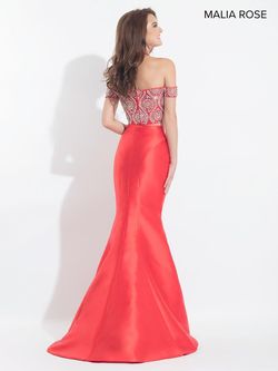 Style MP1026 Malia Rose Red Size 2 Pageant Floor Length Mermaid Dress on Queenly
