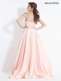 Style MP1008 Malia Rose Pink Size 10 Pageant Floor Length Prom Ball gown on Queenly