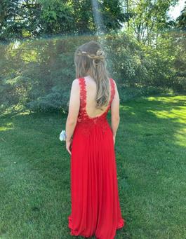 Sherri Hill Red Size 2 $300 Military Prom A-line Dress on Queenly