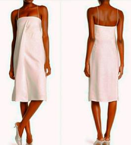 Derek Lam White Size 6 $300 Straight Dress on Queenly