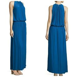 Ramy Brook Blue Size 2 Midi $300 Cocktail Dress on Queenly