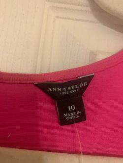 Ann Taylor dress Pink Size 10 Ann Taylor $300 Homecoming A-line Dress on Queenly