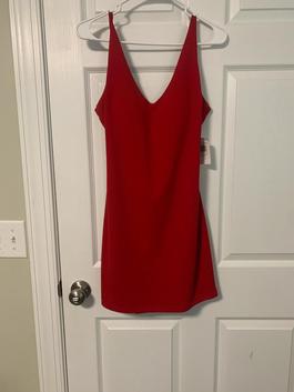 Red Size 14 A-line Dress on Queenly