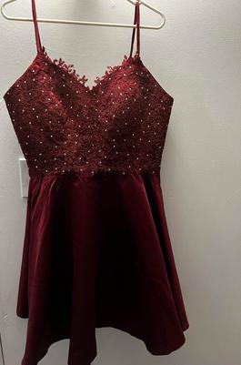 Red Size 20 Ball gown on Queenly